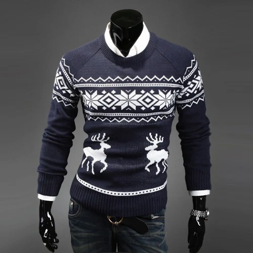 Hot 2015 New Stylish High Quality Mens Sweater With Deer