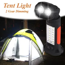 Mising портативный фонарик вращающийся светодиодный рабочий свет подвесной крючок вращающаяся аварийная лампа для палатки для кемпинга на открытом воздухе