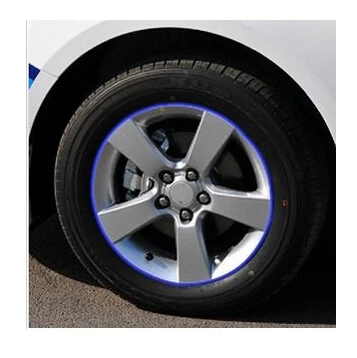 Auto-Styling Wheel Rim Riflettente Autoadesivo Per Citroen Ds-Serie C-Quatre C-Triomphe Picasso C1 C2 C3 C4 C4L C5 Elysee
