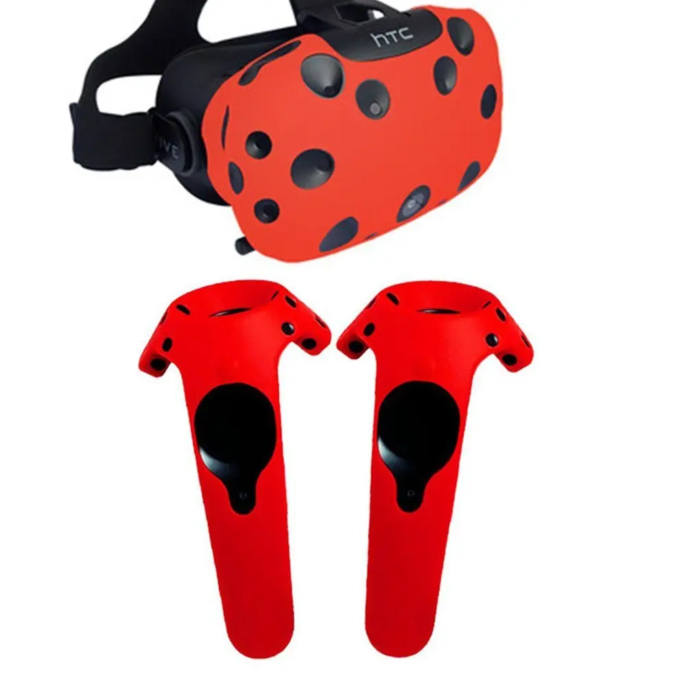 Vive VR Glasses Headset With Silicone Case Cover Controller And Virtual Reality Accessories