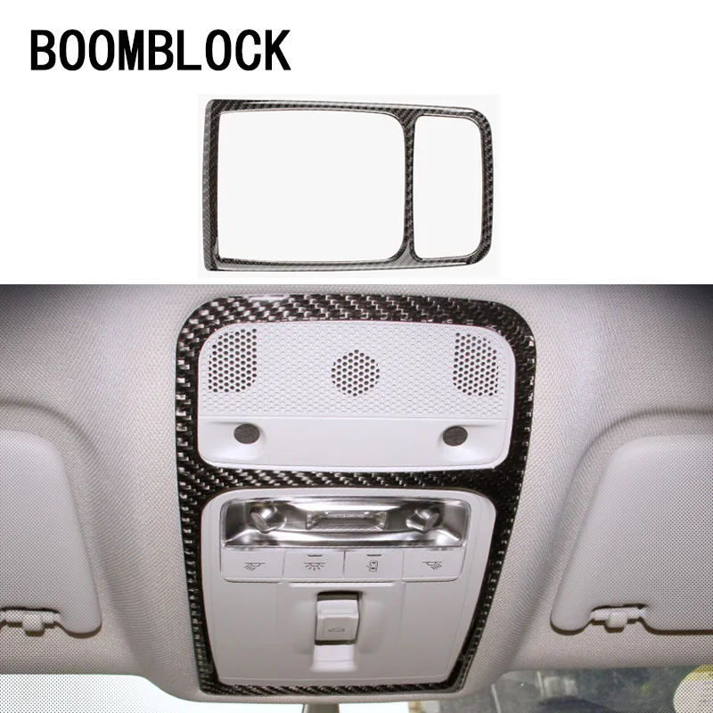 BOOMBLOCK 1 шт. карбоновая лампа для чтения на крышу панель отделка наклейки Audi A3 8V 2014