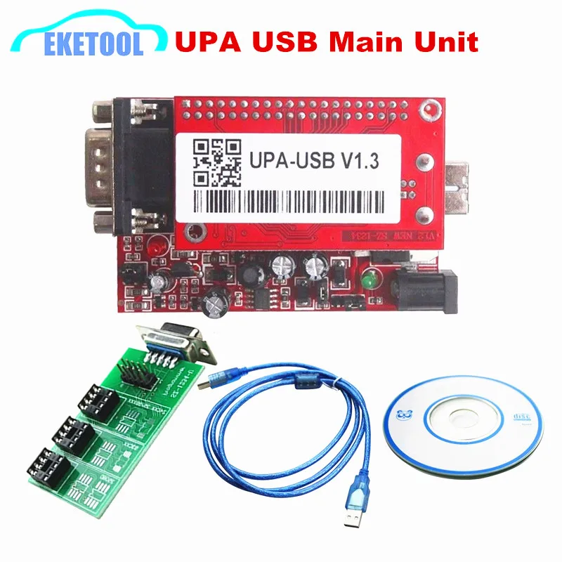 Топ-рейтинг UUSP серийный программатор Основной блок UPA USB адаптер V1.3 для ECU чип Тюнинг Eeprom и микрочип Motorola MCU's UPA 1,3