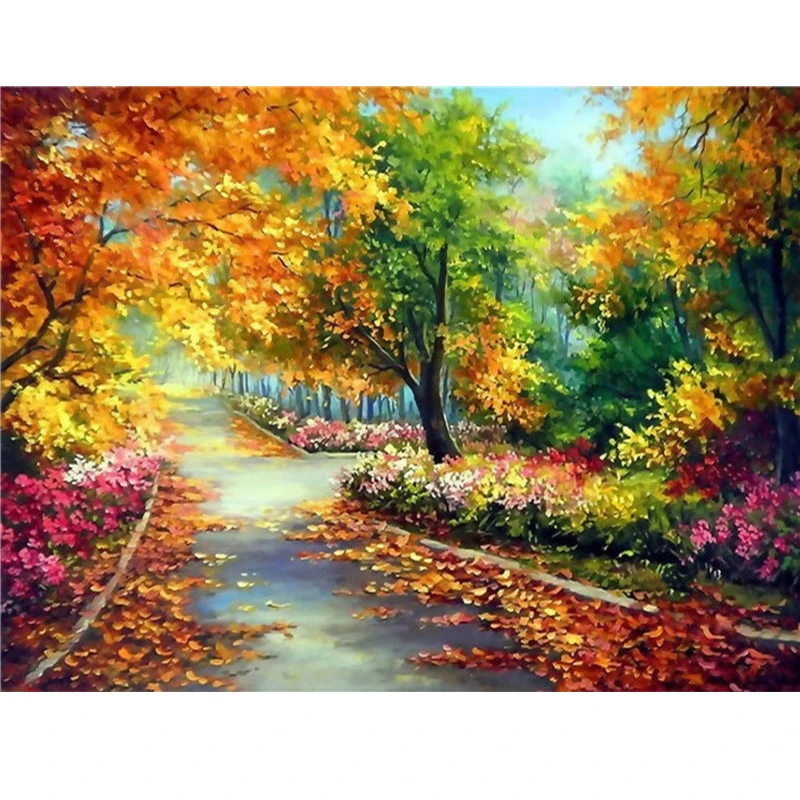 

5D landscape diamond painting cross stitch wall sticker diamond mosaic diamond embroidery painting home decor