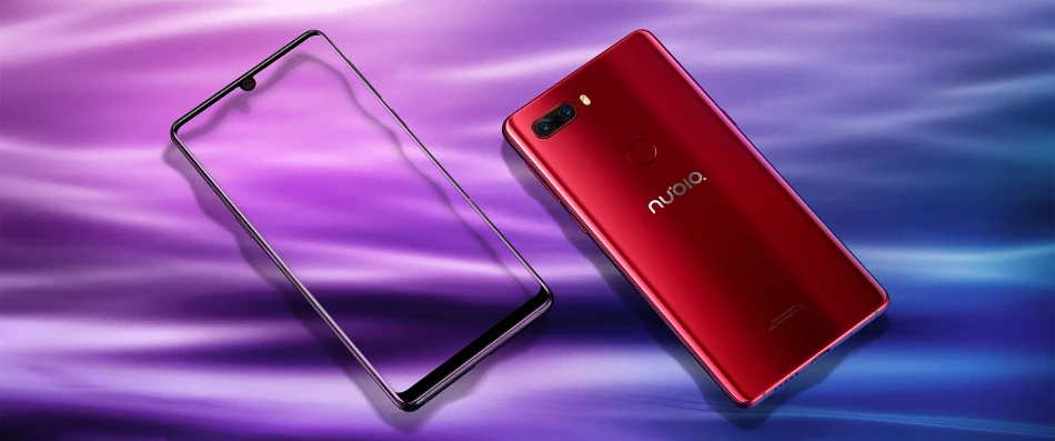 Новейший мобильный телефон Nubia Z18, экран в виде капли воды, 6 ГБ ОЗУ, 64 Гб ПЗУ, восьмиядерный смартфон Snapdragon 845, Android 8,1, 3450 мАч