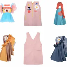Летние Детские платья принцессы; Одежда для девочек; модные юбки-пачки; комплекты одежды для детей; футболки; топы; одежда для семьи; пачка