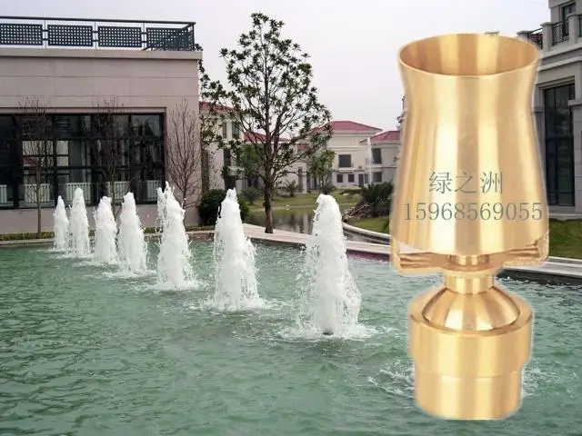 

2.5 inch copper tree ice seracs cedar nozzle landscape fountain head equipment water column square landscape 2 and a half inches