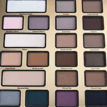 24 цвета матовые тени для век порошок изысканная упаковка 228 г