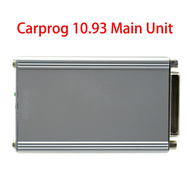 Онлайн-программатор Carprog FW V8.21 v10.05 V10.93 Полный комплект с 21 адаптерами все программное обеспечение активировано инструмент для ремонта авто - Цвет: v10.93 main unit
