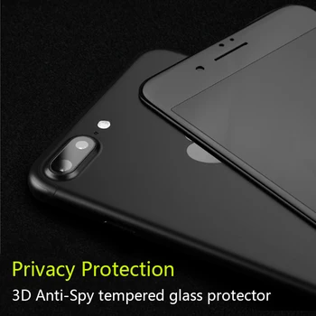 

Anti-Spy Tempered Glass Screen Protector For iPhone XS Max X XS XR Slim Privacy Front Guard Glass Film For iPhone 7 8 6 6S Plus