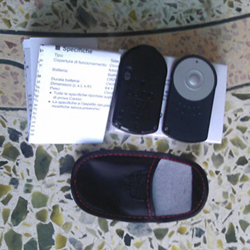 20 шт./лот ИК пульт дистанционного управления RC 6 для canon 60D 600D 550D|550d remote|controller