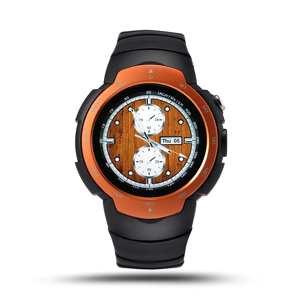 Sepver S05 Bluetooth Smart Часы Android 5.1 MTK6580 2MP камера HD SmartWatch поддержка 3 г SIM WiFi Google сердечного