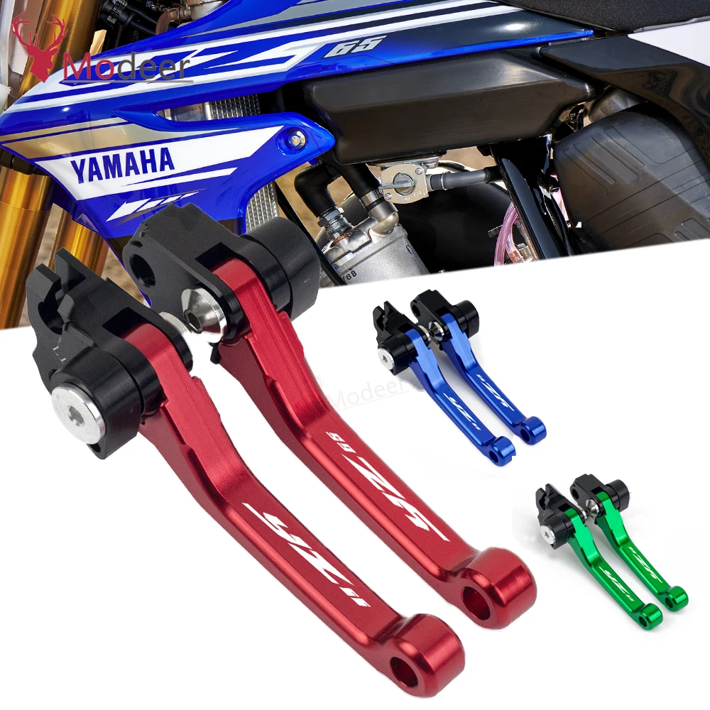 Рычаг ручного стержня для YAMAHA YZ65 YZ 65 2018 2019 2020 Рычаги сцепления тормоза CNC питбайка