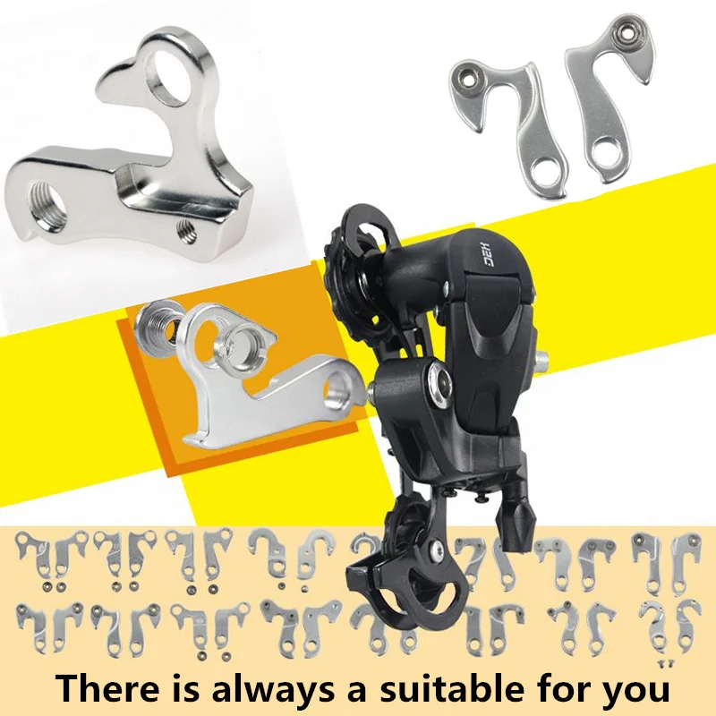 21-42Number Universal MTB Road Bicycle Bike Alloy Rear Derailleur Hanger Racing Cycling Mountain Frame Gear Tail Hook Parts