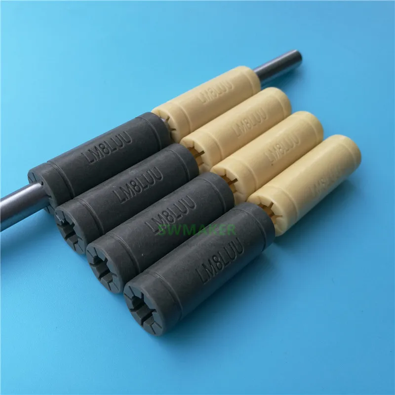 buchas de rolamento linear lm8luu para maquina 01