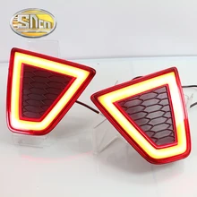 For Honda Jazz 2014 – 2016 2017 SNCN Multi-function LED Rear Bumper Light Rear Fog Lamp Brake Light Turn Signal Light Reflector