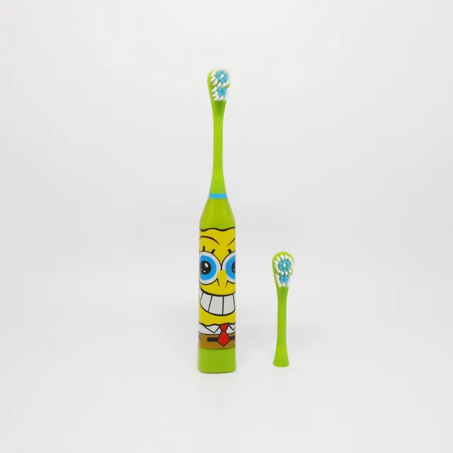 Kids SpongeBob Hello kitty Oral Hygiene Dental Care Battery Operated