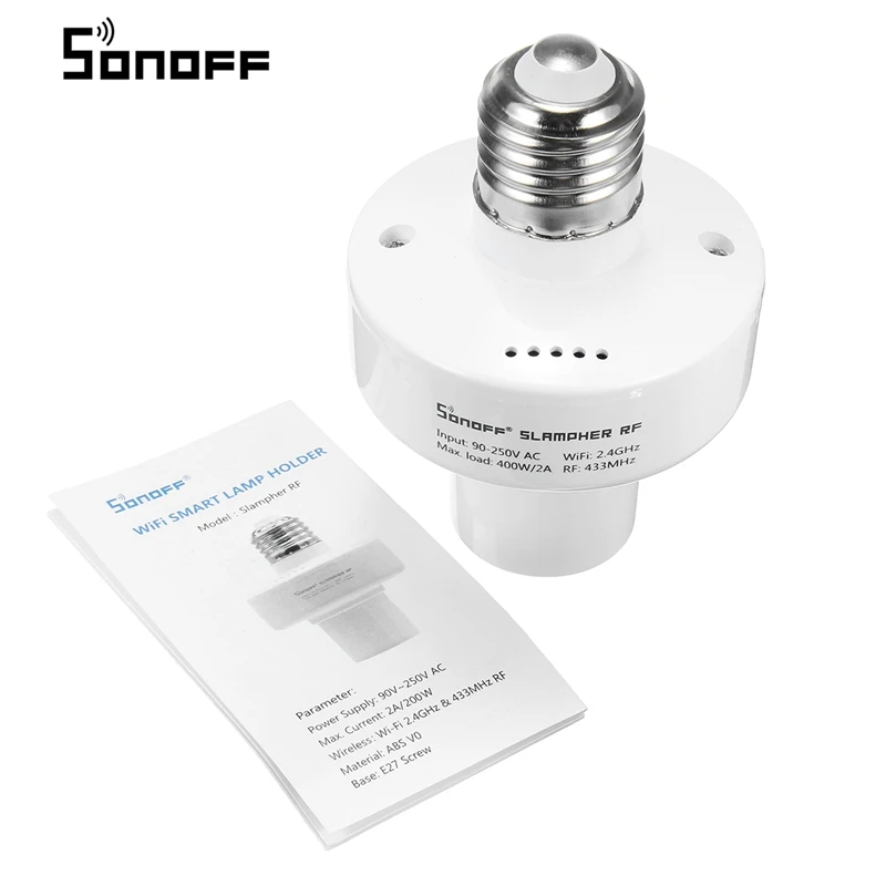 SONOFF Wifi E27 Smart Home Remote Control Bulb Light Lamp Socket