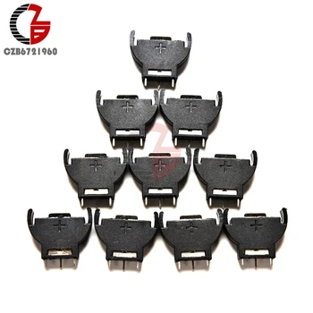 

10Pcs 3V CR2032 Battery Holder 2032 Cell Coin Battery Socket Holder Case Box
