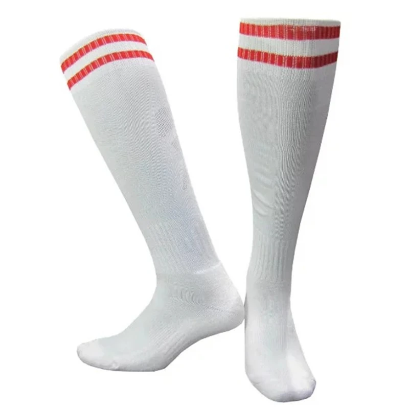 

Football Socks Boys Soccer Sock Men Above Knee Plain Socks Long Soccer Stockings Mens Over Knee High Sock Baseball