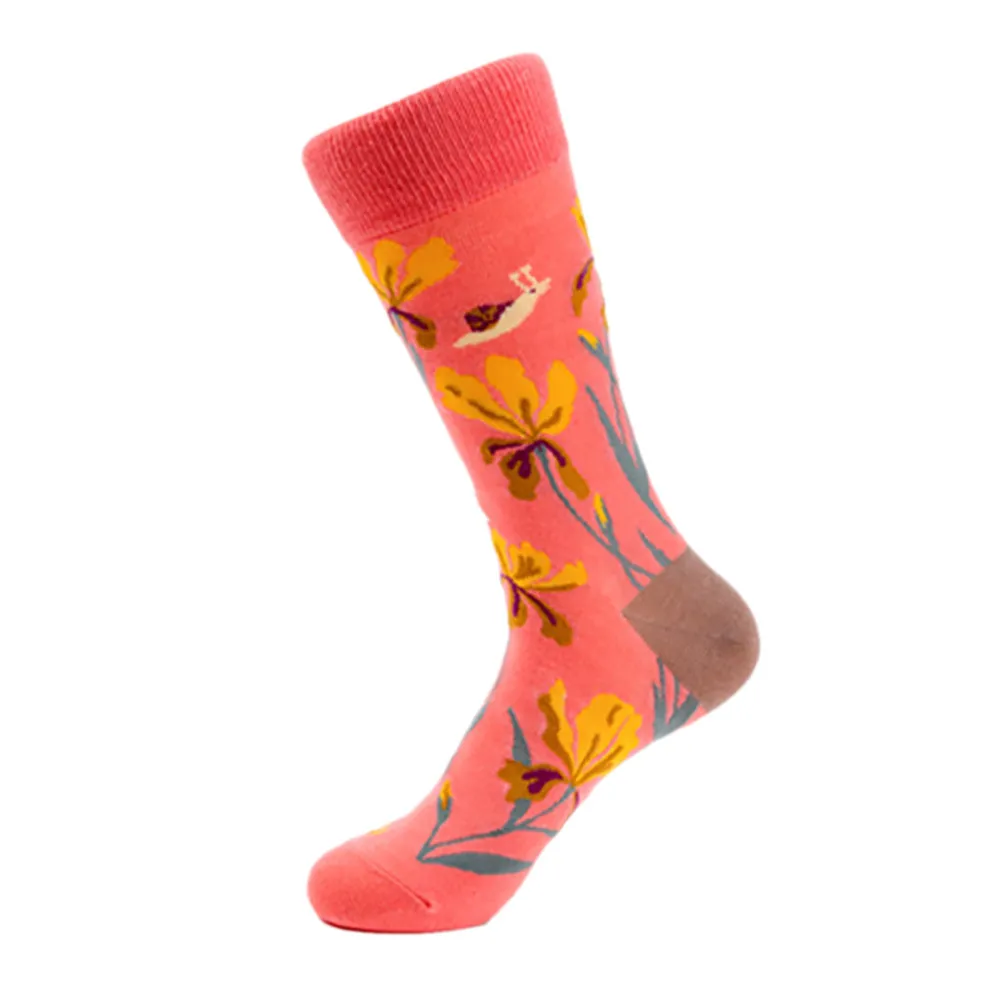 1 Pair Casual Sock For Women Colorful Autumn Socks In Tube Ankle