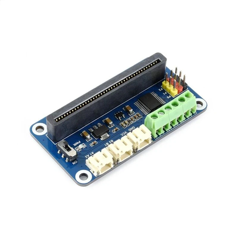 Привод двигателя для микро: бит с 2 моторными интерфейсами постоянного тока 3 сервоинтерфейсов подключи и играй для DIY мобильных роботов
