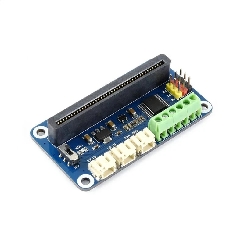

Motor Driver Breakout for Micro:bit with 2 DC Motor Interfaces 3 Servo Interfaces Plug and Play for DIY Mobile Robots