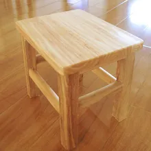 Твердый деревянный дубовый табурет квадратный табурет деревянная скамейка Сменная обувь табурет домашняя скамейка детский стул ножной табурет