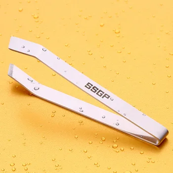 

1pcs High quality Stainless Steel Fish Bone Tweezers Remover Pincer Puller Tong Clip Pick-up Pulling Hair Pluck Out Kitchen Tool