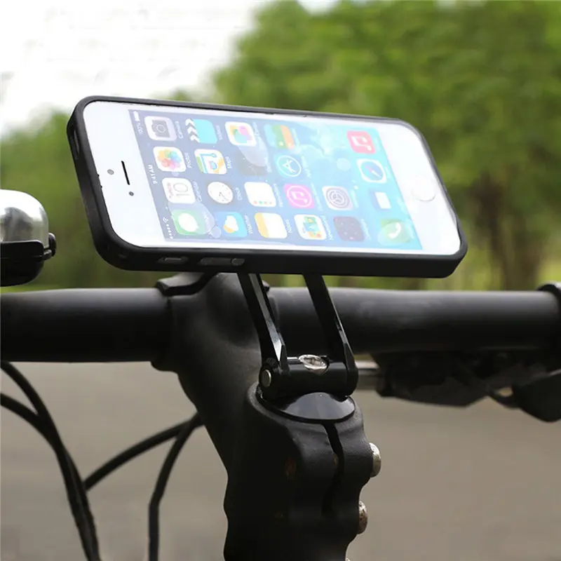

Universal Adjustable Motorcycle Mobile Phone Holder Bicycle Bike Head Stem Mount Stand Bracket For Samsung For iPhone For Huawei