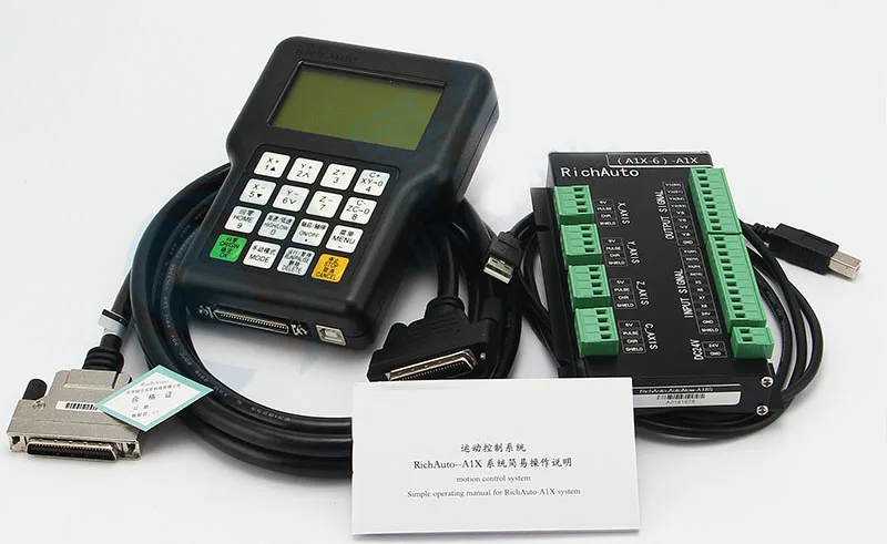 

RICHAUTO A18 DSP 4 Axis Linkage Motion Control System for CNC Router Machine