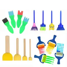 Детская губка для рисования кисть Eva Seal детский сад Художественный набор учебников