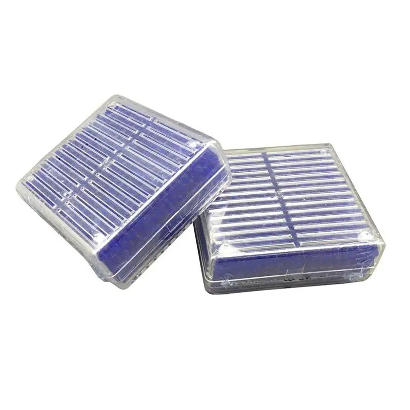 

2Pcs Reusable Silica Gel Desiccant Dehumidifier Moisture Absorb Beads Box (Blue)