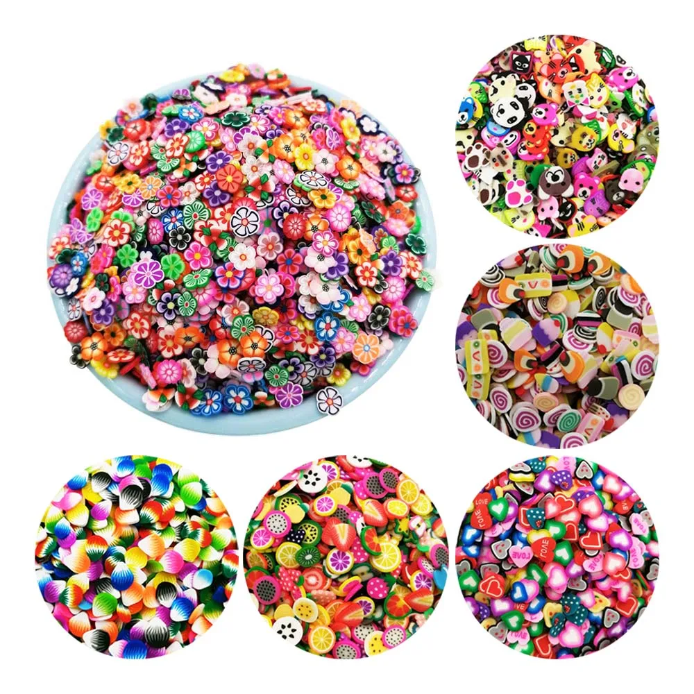 10g Polymer Clay Slices Clay Sprinkles DIY Scrapbooking Embellishment
