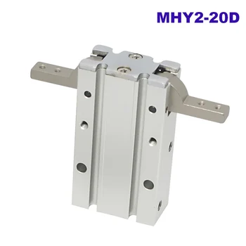 

GOGO High quality double acting pneumatic gripper MHY2-20D SMC type 180 degree angular style air cylinder aluminium clamps