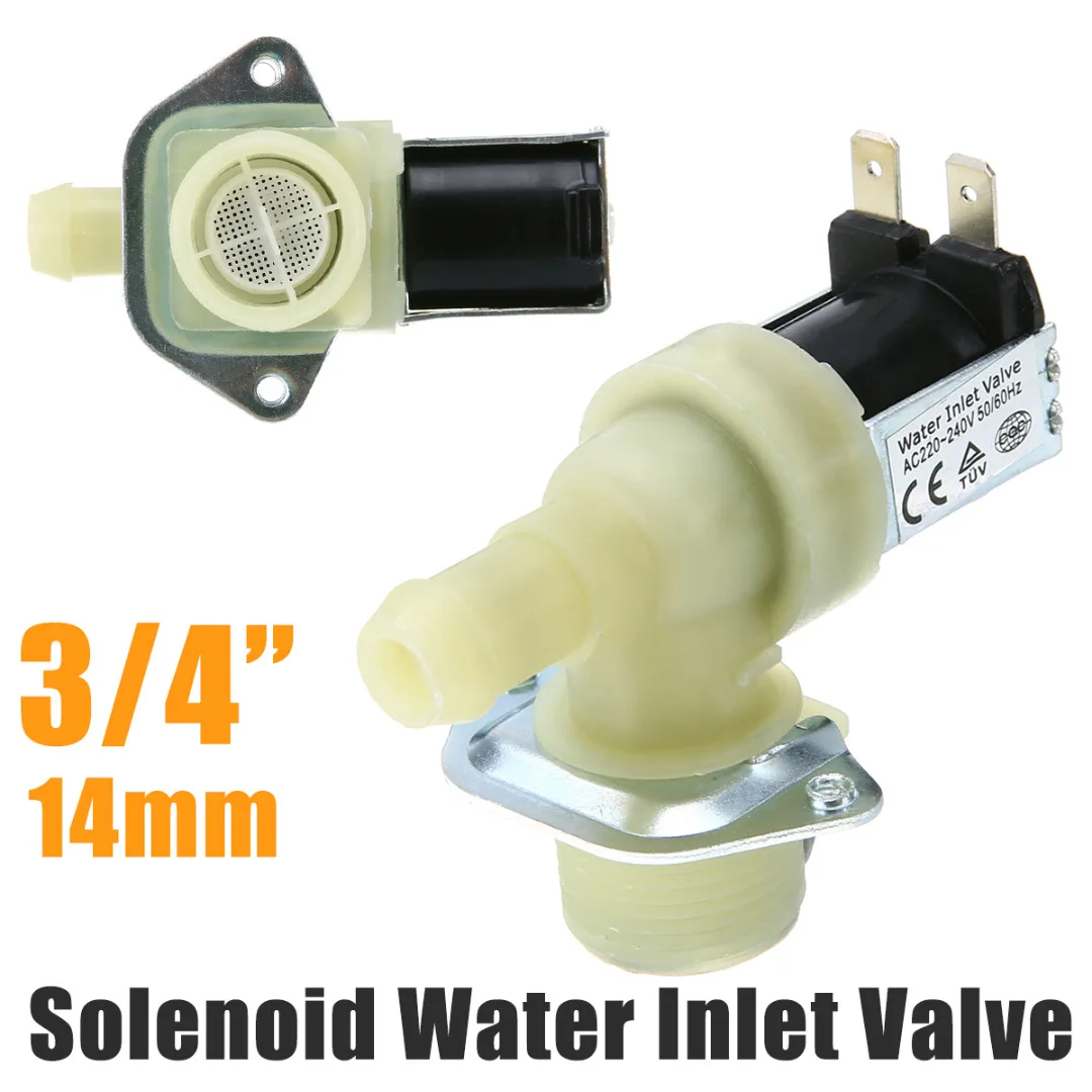 

3/4'' 14mm Dishwasher Water Inlet Solenoid Valve Water Air Inlet Flow Switch For Washing Machine Tool