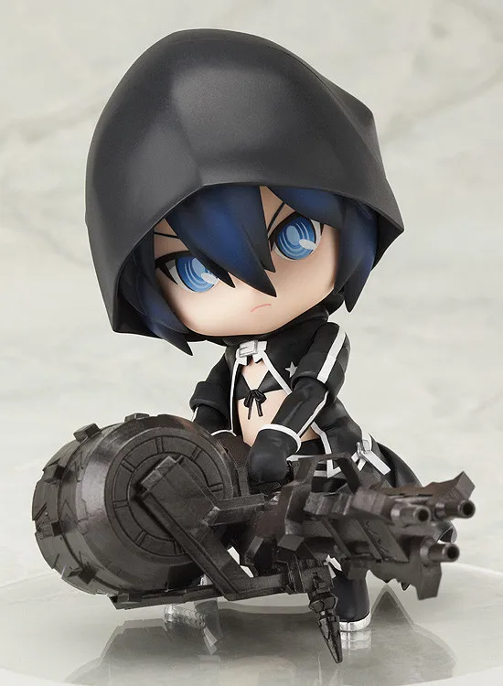 Black Rock Shooter Q version аниме фигурка ПВХ Новая коллекция Фигурки игрушки коллекция для Рождественский подарок