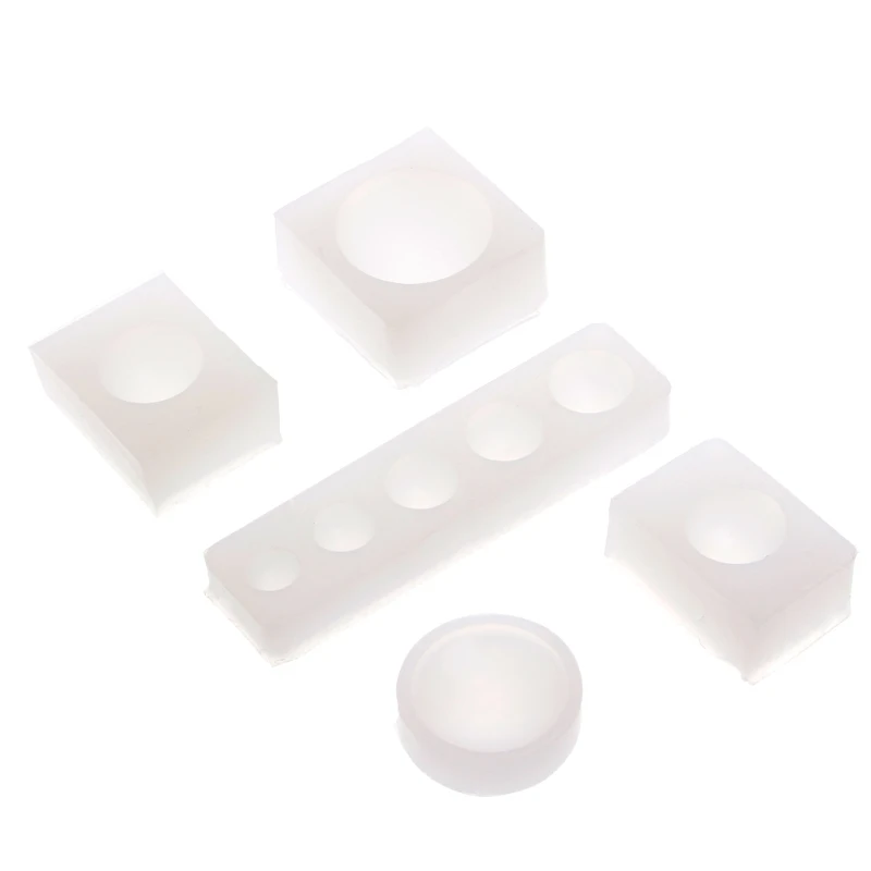 

DIY Silicone Hemisphere Pendant Mold Resin Jewelry Pendant Making Epoxy Casting