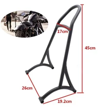 Детали для мотоцикла, короткая задняя спинка для спортстера, 883, 1200, XL, все, 2004-, черный, 45x29x19,6 см