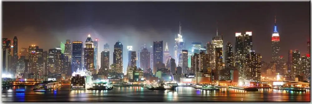 5D DIY алмазные картины "Нью-Йорк Бруклинский мост" ночная сцена, город панорамный полный квадратный Круглый Алмаз Вышивка мозаика большая - Цвет: 6