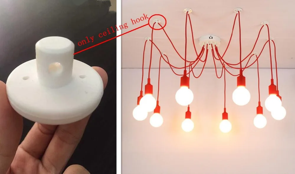 10pcs Lot Edison Chandelier Lamp Lighting Parts Pendant 10pcs Lot Edison Chandelier Lamp
