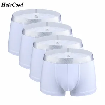

4Pcs/lot Hot Cotton Men Plus Size Underwear Boxers Men's Underpants Male Cuecas Boxer Shorts Man Comfortable Homme Cueca Shorts