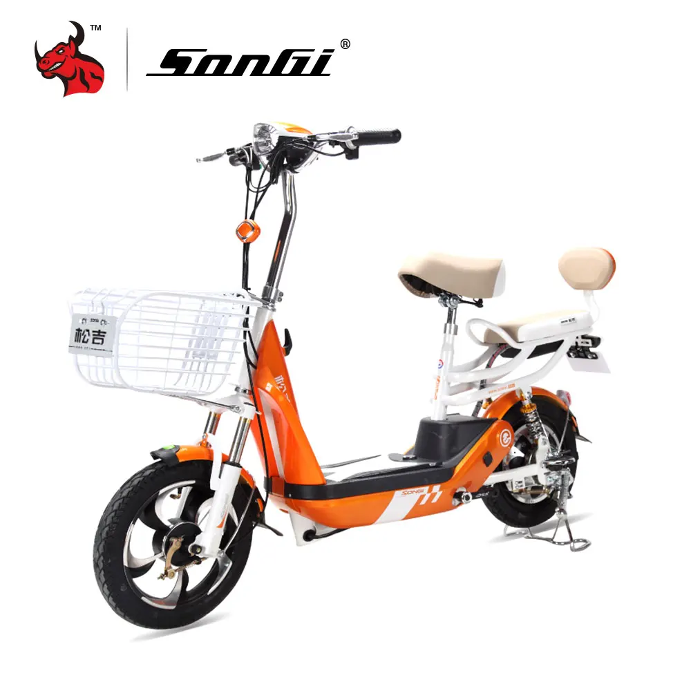 

SONGI Strong Power Electric Vehicle Lithium Battery Electric Scooters TDT277Z-48V/2A