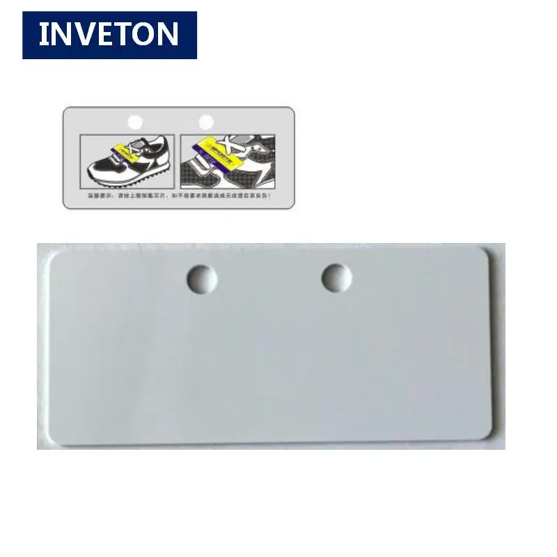 Uhf rfid Многоразовые водонепроницаемые shoetag 860-960 МГц с epc gen2 passive пассивная спортивная обувь бирка печать логотипов под заказ