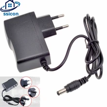 SSICON 2 шт. 12 в 1 а 5,5 мм x 2,1 мм Источник питания AC 100-240 В для камеры видеонаблюдения EU/US/UK/AU Plug