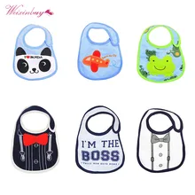1/5 шт./компл. для новорожденных, для маленьких мальчиков и девочек комбинезон для детей Костюмы бандана слюни нагрудники мультфильм животных нагрудники детские Водонепроницаемый