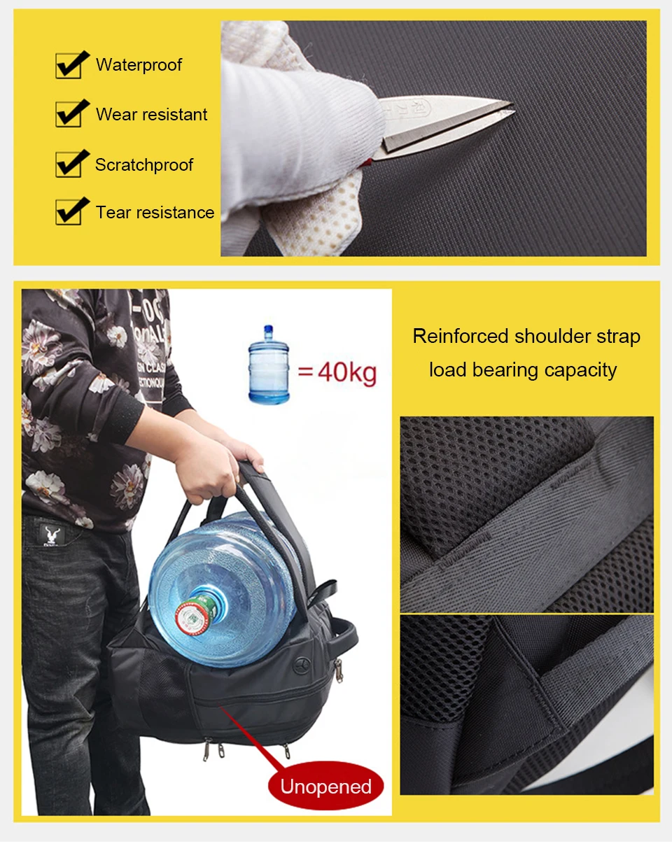 Women Backpack Mens 17 Inch Laptop 15.6 Backpacks Male Female Notebook Back Pack Waterproof USB Charging Student Travel Bagpack (7)