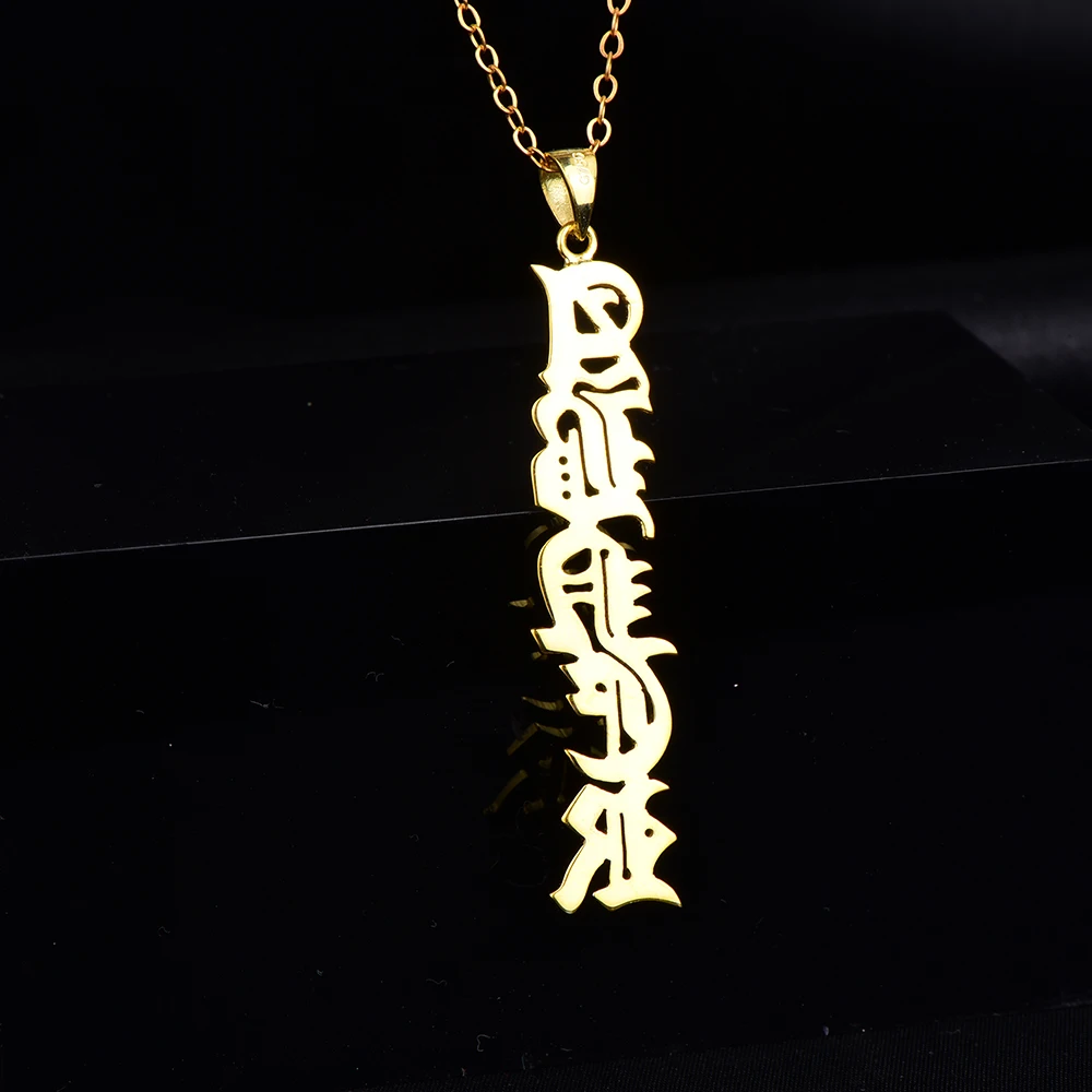 925 Silver Personalized Name Necklace Women Pendant Necklace Custom Name Necklaces & Pendants Jewelry Gift For Mom Dropshipping  (2)