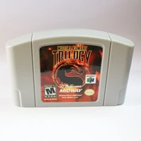 Mortal Kombat Trilogia Cartucho de Língua Inglês para 64 pouco EUA Versão Do Jogo de Vídeo Console