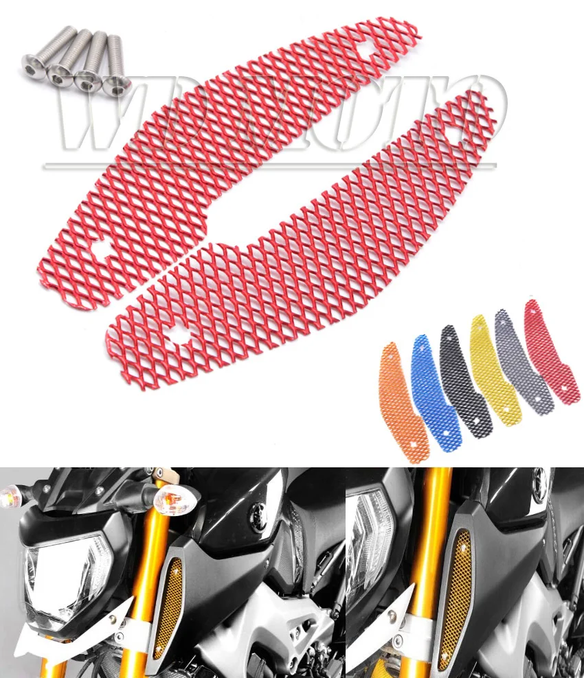 Для Yahama MT-09 MT09 2014-2015 Мотоцикла ЧПУ Алюминиевый Воздуха Охватывает RedMotorcycle