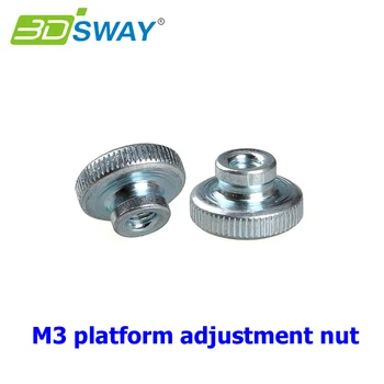 

wholesale 3D printer M3 platform adjustment nut 5pcs/lot free shipping
